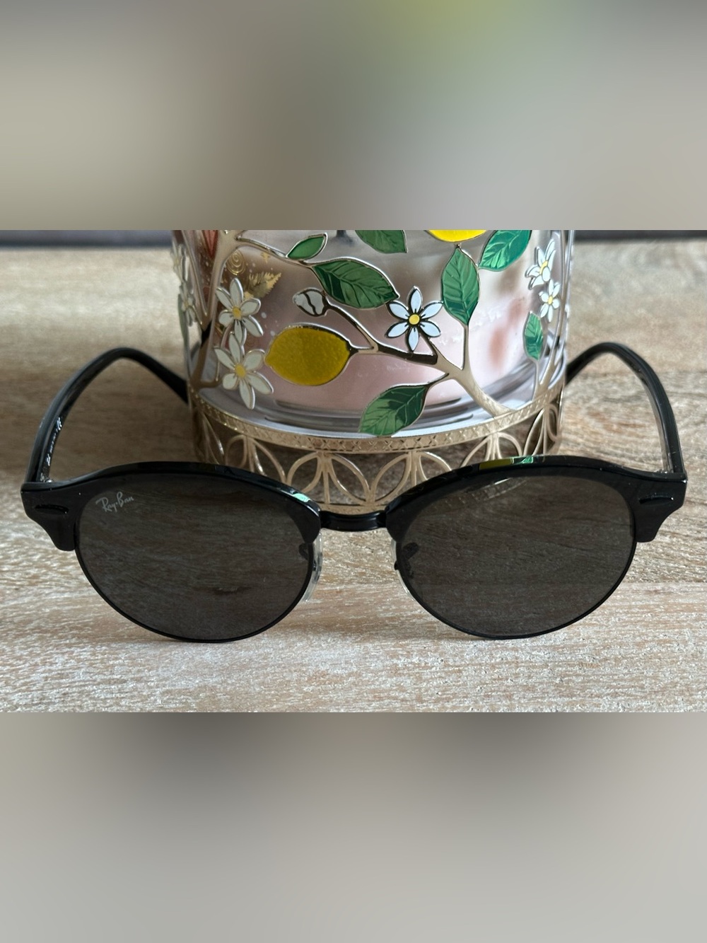 Ray-Ban Polarized Sunglasses Clubmaster RB 4246 Metal Black 1305/B1 51-19 145